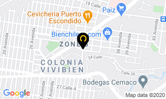 Mapa de Importadora Pentagonos en Ciudad de Guatemala
