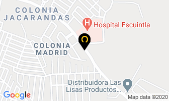 Mapa de Importadora Y Exportadora Del Sur en Mataquescuintla