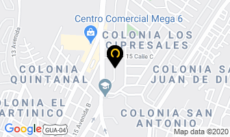 Mapa de Impredisa en Ciudad de Guatemala