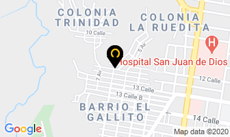 Mapa de Impresion Arriola en Ciudad de Guatemala