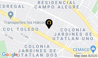 Mapa de Impresiones Tampograficas en Ciudad de Guatemala