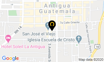 Mapa de Impresos Alpe en Antigua Guatemala