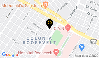 Mapa de Inalvi en Ciudad de Guatemala