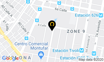 Mapa de Incos en Ciudad de Guatemala