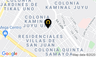 Mapa de Industria Nisham en Ciudad de Guatemala