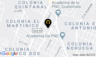 Mapa de Industrias Louis en Ciudad de Guatemala