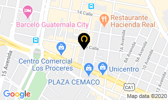 Mapa de Industrias Tecniform S.a. en Ciudad de Guatemala