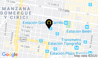 Mapa de Infermed Boutique De La Enfermera en Ciudad de Guatemala