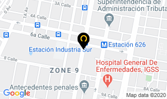 Mapa de Ingenieros El Roble en Ciudad de Guatemala