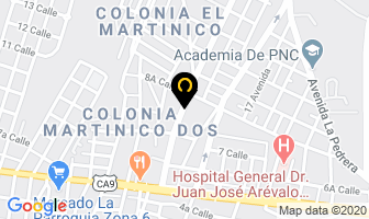 Mapa de Inmeca en Ciudad de Guatemala