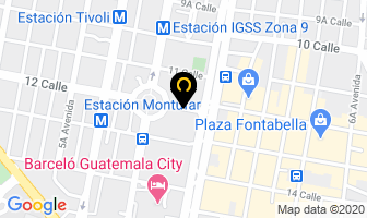 Mapa de Inmobiliaria Canella Martinez en Ciudad de Guatemala