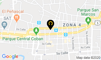 Mapa de Inque Rentautos en Cobán