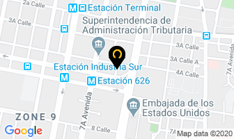 Mapa de Insel en Ciudad de Guatemala