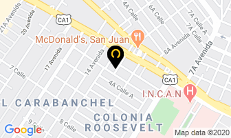 Mapa de Intecpro en Ciudad de Guatemala