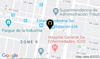 Mapa de Intelident, S. A. en Guatemala