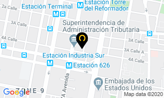 Mapa de Inter Travel en Ciudad de Guatemala