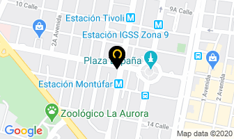 Mapa de Interamerican Car Rental en Ciudad de Guatemala