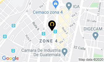 Mapa de Intercobranza en Ciudad de Guatemala