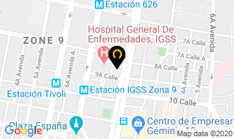 Mapa de Interni Arquitectos en Ciudad de Guatemala