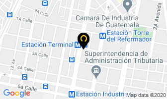 Mapa de Inversiones Tbg en Ciudad de Guatemala