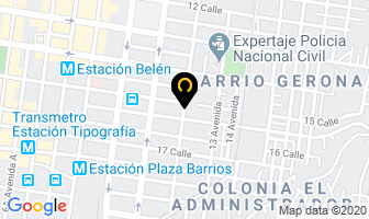 Mapa de Investigacion De Mercados en Ciudad de Guatemala