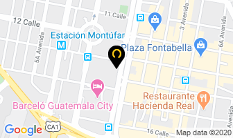 Mapa de Items en Ciudad de Guatemala