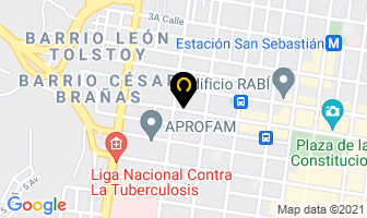 Mapa de J&M Optica en Ciudad de Guatemala