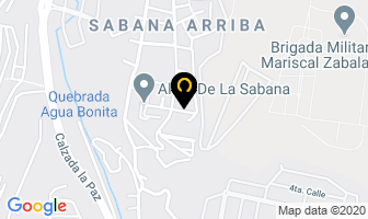 Mapa de Joes Coffee Express en Ciudad de Guatemala