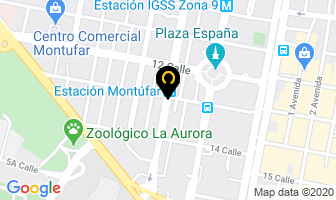 Mapa de Jormar, S.a. en Ciudad de Guatemala