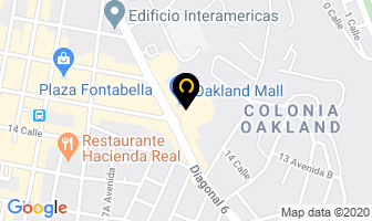 Mapa de Joyeria en Ciudad de Guatemala