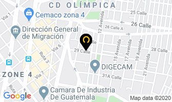 Mapa de Jugo Natural Santander en Ciudad de Guatemala