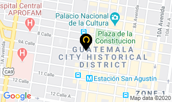 Mapa de Juper Telas en Ciudad de Guatemala