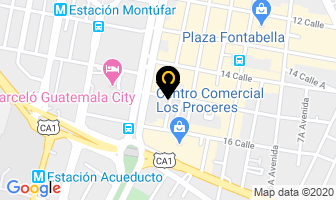 Mapa de Kahlua en Ciudad de Guatemala