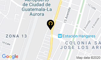 Mapa de L & T en Ciudad de Guatemala