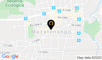 Mapa de La Casa Maravillosa en Mazatenango