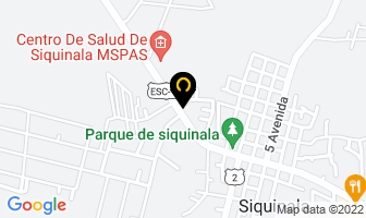 Mapa de La Cazuela en Siquinalá