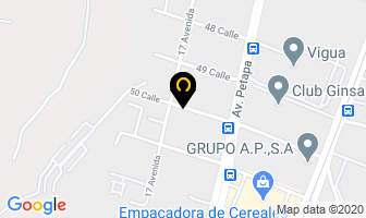 Mapa de La Panaderia S.a. en Ciudad de Guatemala