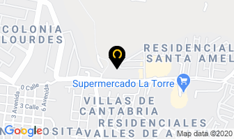 Mapa de Laboratorio Dental en Ciudad de Guatemala