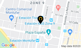 Mapa de Larsa Clinica en Ciudad de Guatemala