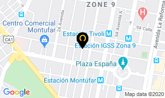 Mapa de Latin Service en Ciudad de Guatemala