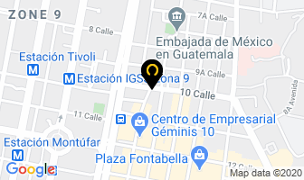 Mapa de Laundry Center en Ciudad de Guatemala