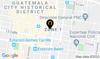 Mapa de Libreria Bautista en Ciudad de Guatemala