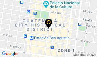 Mapa de Libreria Oscar De Leon en Ciudad de Guatemala
