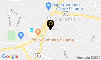 Mapa de Liceo Mixto San Mateo en Salamá