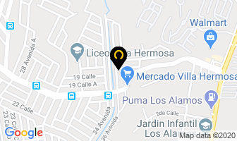 Mapa de Liceo Richmond en Ciudad de Guatemala