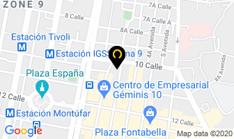 Mapa de Little Diva Spa en Antigua Guatemala