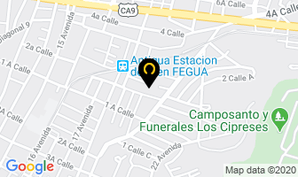 Mapa de Llamas Ludwing en Ciudad de Guatemala