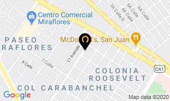 Mapa de Llaves Con Chip Zona 18 en Guatemala