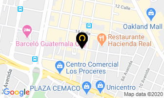 Mapa de Ln Comunicaciones en Ciudad de Guatemala