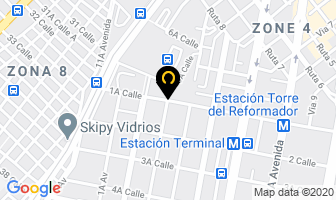 Mapa de Logica Comercial en Ciudad de Guatemala